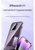 Coque Magnétique Double Face Apple 17 Pro Max avec Couverture Complète des Objectifs pour iPhone 16/13