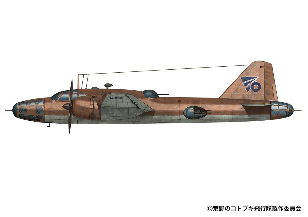 Wilderness Kotobuki Squadron Hiryu Air Pirates 301st Guards Aircraft Specifications Scale Plastic Model Plex/Plats 1/144 KHK144-10