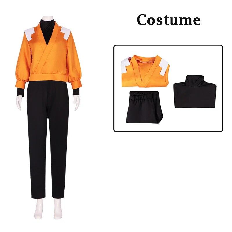 Anime BLEACH Cosplay Shihouin Yoruichi Cosplay Peruca Outfits Shihouin 2 Estilo Roupas Halloween Carnaval Festa Traje