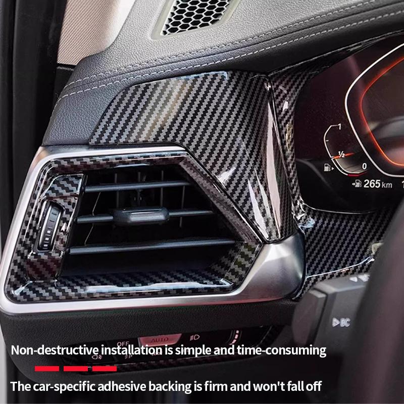 Per BMW Serie 3 4 G20 G26 2020-2025 Forniture per la modifica degli interni per strisce decorative per console centrale e cruscotto