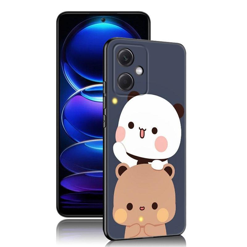 

Милый черный силиконовый чехол BuBu DuDu для телефона Xiaomi Redmi Note 10 11 11S 12 13 4G 8 9 11T Pro 5G Plus 8T 9S 10S 12S Redmi Note 11S 4G