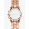Michael Kors Runway Rose Gold-Tone Watch MK7352