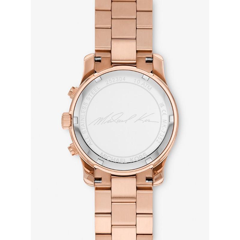 Michael Kors Runway Rose Gold-Tone Watch MK7352
