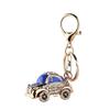 Crystal Charm Crystal Car Key Chain Mini Metal Keychain Creative Handbag Decoration Pendant  Gifts