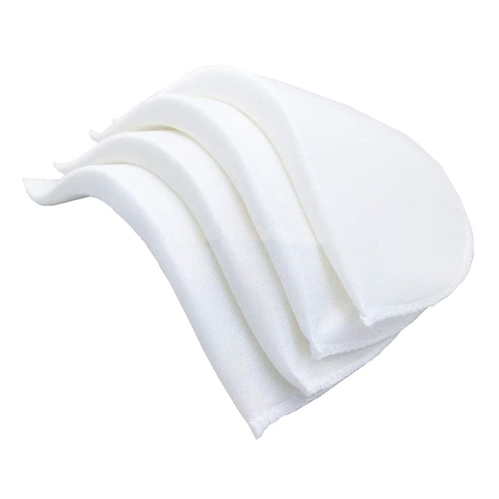 5 Pairs Shoulder Pad Sewing Shoulder Pad Sponge Pad for Blazer Shirt Clothes Suit Coat Jackets High Low Shoulders