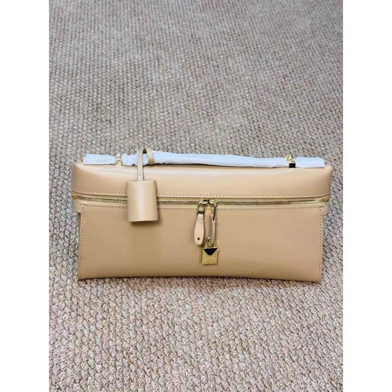 2026 Lunch Box Bag Light Luxury High-end Cowhide Handbag Dinner Authentic Leather Single Shoulder Diagonal Women