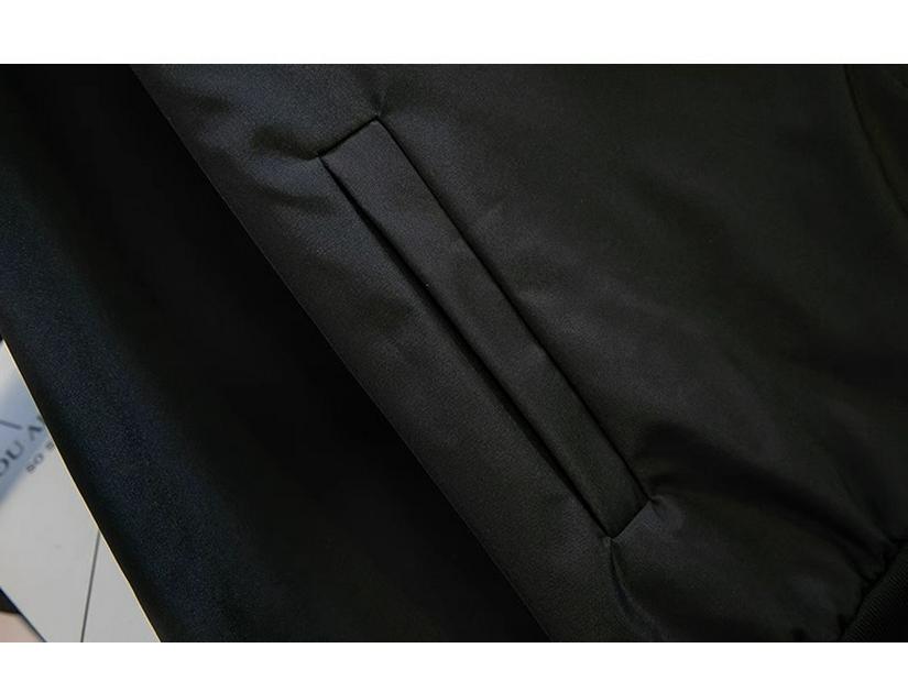 Men's Oversized High Street Baseball Bomber Jacket - Spring/Autumn Trend