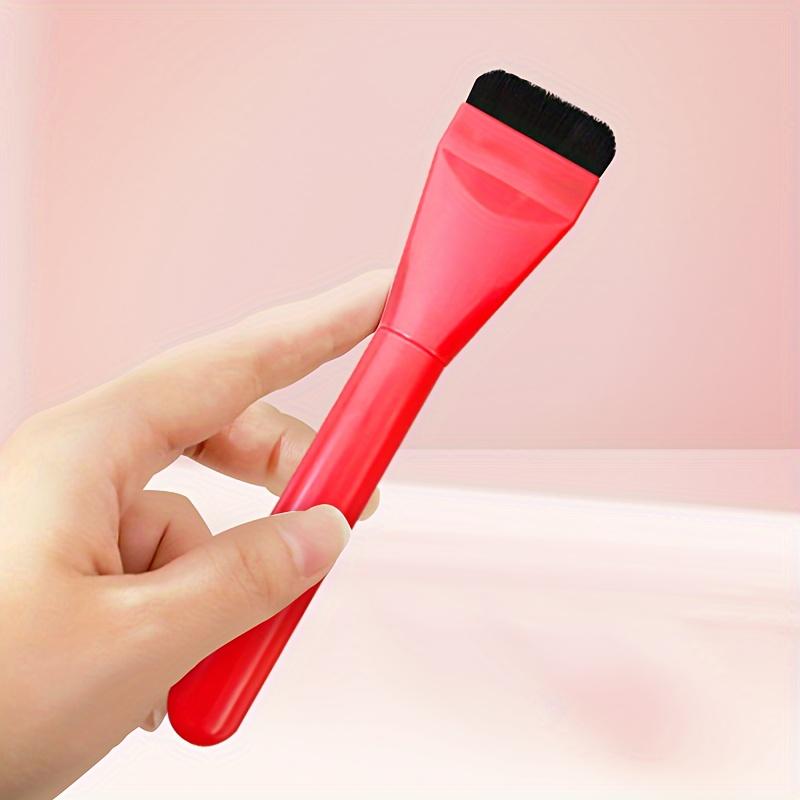 

Гладкая кисть для тональной основы Кисть для базовой маски с плоской головкой Кисть для консилера 1