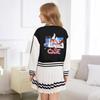 Kids' Fashionable Casual Long-Sleeved Hooded Print Jacket