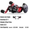 Casting Reel  Bait Casting Fishing Reel 6.3:1 Gear Ratio Stainless Fishing Reel for Fishing Tackle