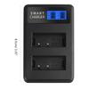 LP-E17 Dual Channel LCD USB Charger for  Eos 750D, Eos 760D, Eos M3 Camera and More (LP-E17-DL)