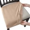 Velvet Chair Cover With No Backrest Anti -Dust Elasticized Chair Covers Designed For Dining Room Home Kitchen Office Upholstered Seat Slipcovers