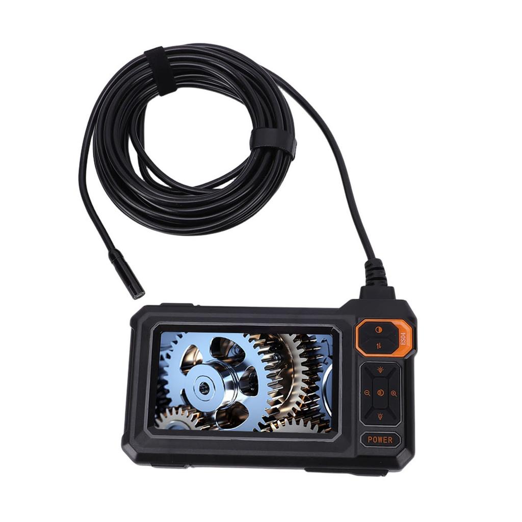 Industrial Endoscope Borescope Camera with 4.3 Inch Screen 1080P HD 16.4FT Portable Snake Sewer Inspection Camera with