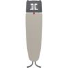 Rayen 6141.01 Table Gamme Premium Planche avec Support pour Fer à Repasser et Porte-cintres,Métal,GrisBeige,120,5 x 41 cm