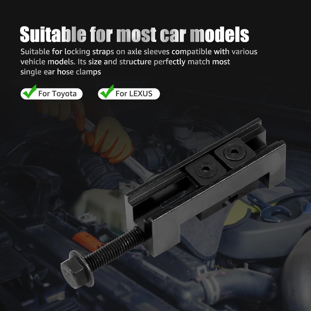 CV Axle Dust Cover Clamping Pliers Alloy Steel Toyota/LEXUS Auto CV Axle Dust Cover Clamping Installation and Removal Tools