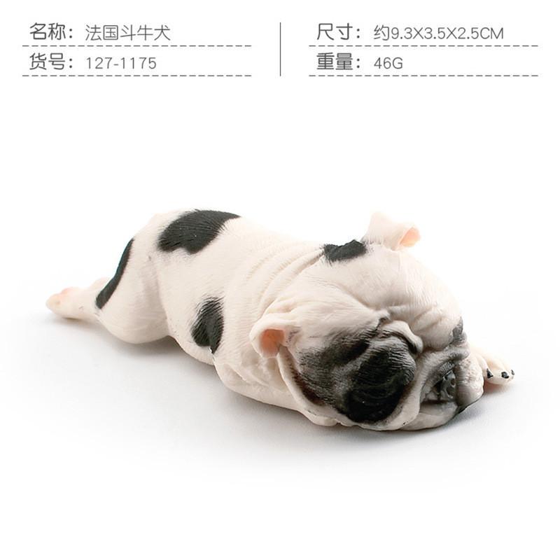 

Charming Realistic Dog Models Including French Bulldog And Shiba Inu For Kids French Bulldog