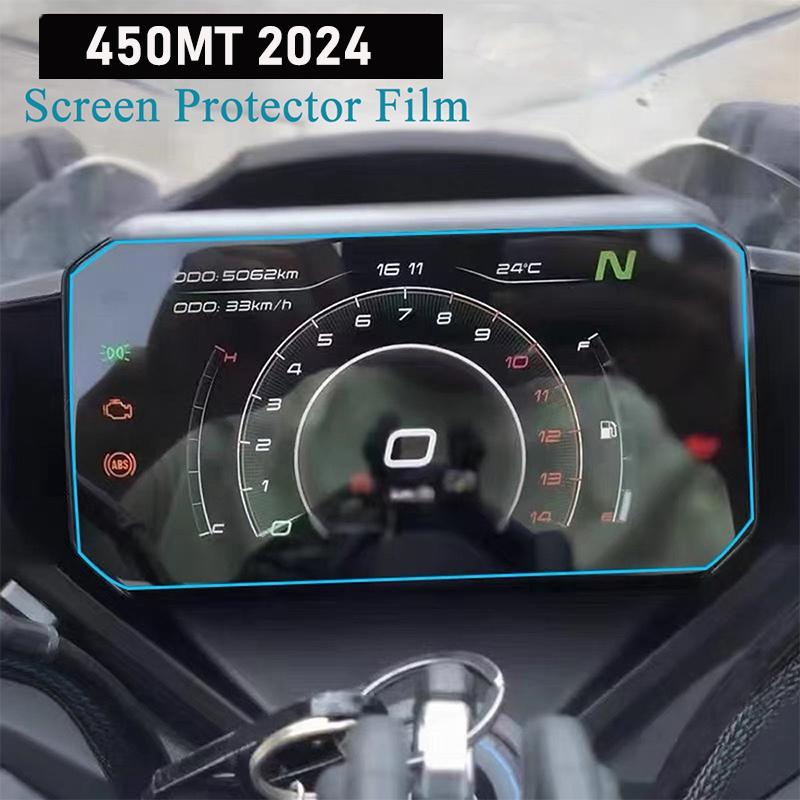 For CFMOTO 450MT 450mt MT450 2025 Motorcycle Dashboard Screen Protector Cluster Scratch Screen Protection Film Accessories