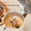 150ML/300ML Italian Espresso Extraction Utensils Household Brewing Coffee Device Portable Aluminum Mocha Pot