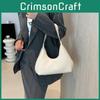 Chic Black Casual Shoulder Bag For Women Stylish Small Crossbody Handbag