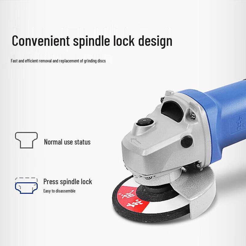 Dongcheng Electric Angle Grinder CN plug (adapter included)