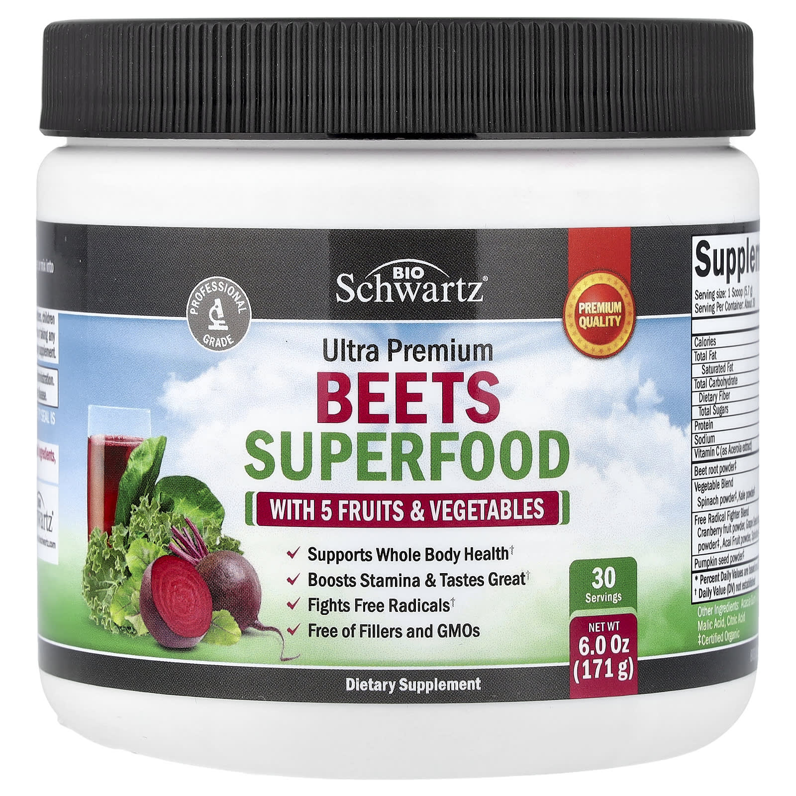 

Beet Superfood, 171G(6Oz)