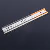Guwanjia Silent Damping Stainless Steel Drawer Slides with Steel Ball Track for Kitchen Cabinets, Push-Pull Painting Buffer Guide Rail.