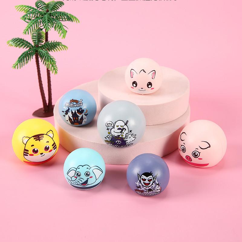Mini Cute Animal Patterned Spherical Children Toy Car Entertainment For
