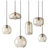 Nordic Industrial Glass Pendant Light for Cafe/Bar