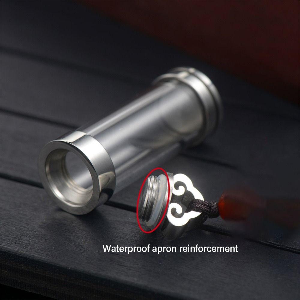 Aromatherapy Wishing Bottle Pendant Memorial Jewellery Perfume Bottle Necklaces Gift Ashes Urn