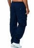 Men's 2025 Casual Loose Straight Cargo Pants for Outdoor Sports & Running
