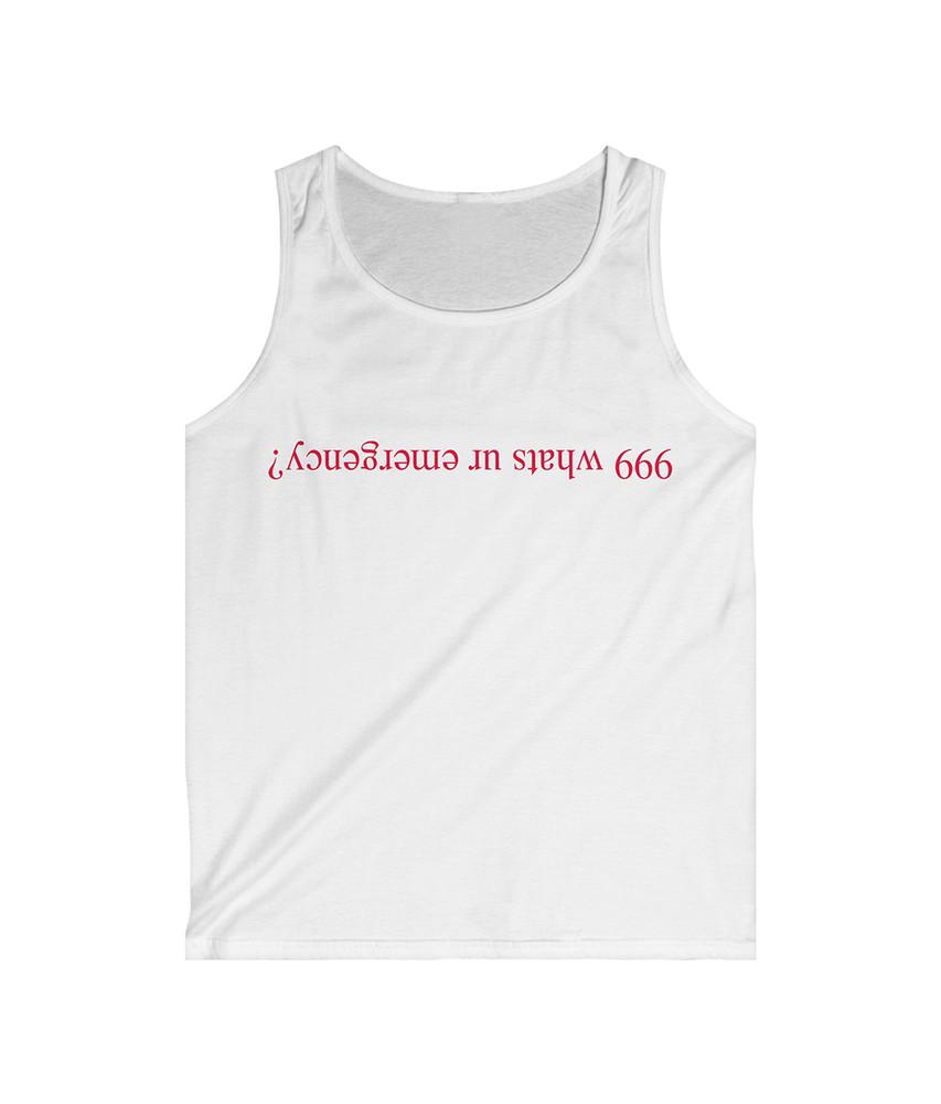 

Wet Leg - 666 whats ur emergency - Tank Top - Catch These Fists - Feminist M