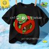 Sommer Rundhals T-Shirt für Jungen Mädchen Lässig Tägliche Kleidung Plants Vs Zombies Niedlich Kawaii Cartoon Mode Street Style 312Y