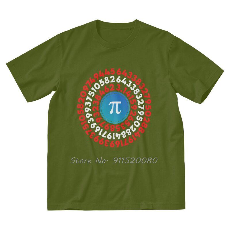 Pi Day T Shirt Men  Cotton Tshirt Math Symbol Mathematics Geometry Physics Science Tees Novelty Tshirt Gift Streetwear Harajuku