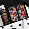 Fashion F-Frida K-KahlosS Silicone Anime Black Case For Iphone 17 Air 16 15 14 13 12 11 Pro Max Plus Basic