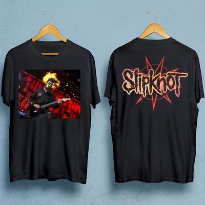 HOT NEW Slipknot Band 2 Sides Black T-shirt Unisex All Sizes JJ3548 Unisex T-Shirt
