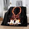 1pc Blanket Jul  Rapper Print Design, Lightweight Blanket for Sofa, Bed- Soft &Warm, Gift for All Seasons Like Christmas, Halloween