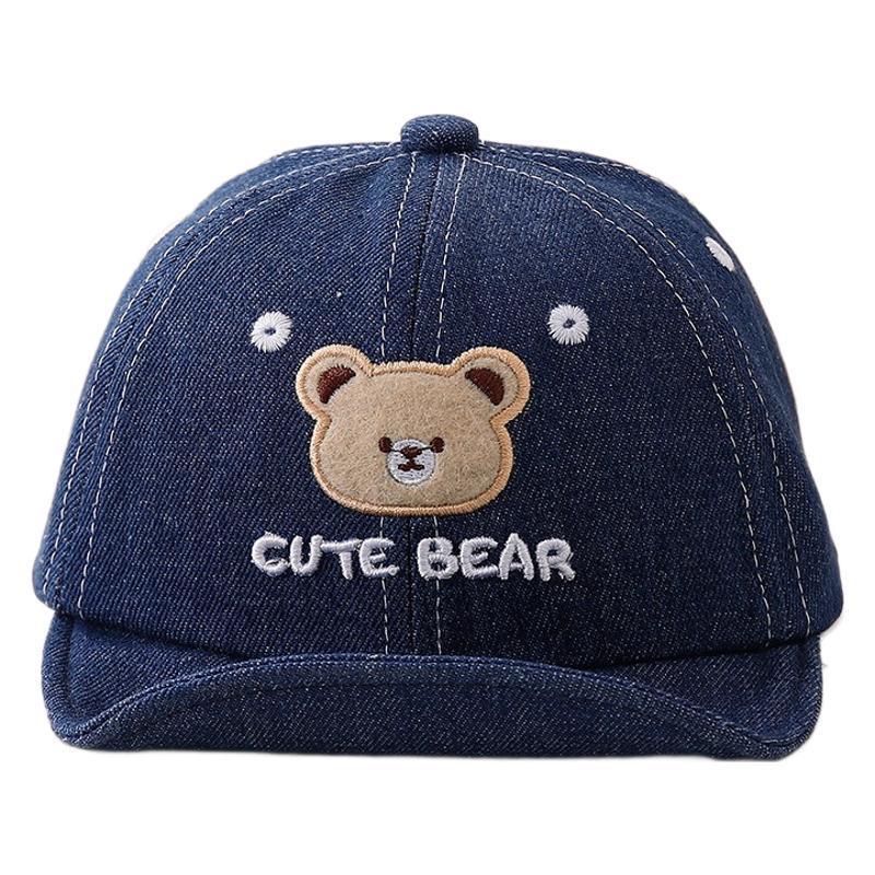 Baby Bear Baseball Cap With Breathable Cotton Blend For Spring Kids Outdoor Fun