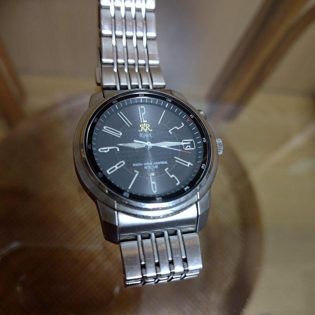 Used ALBA Roox radio wave solar watch
