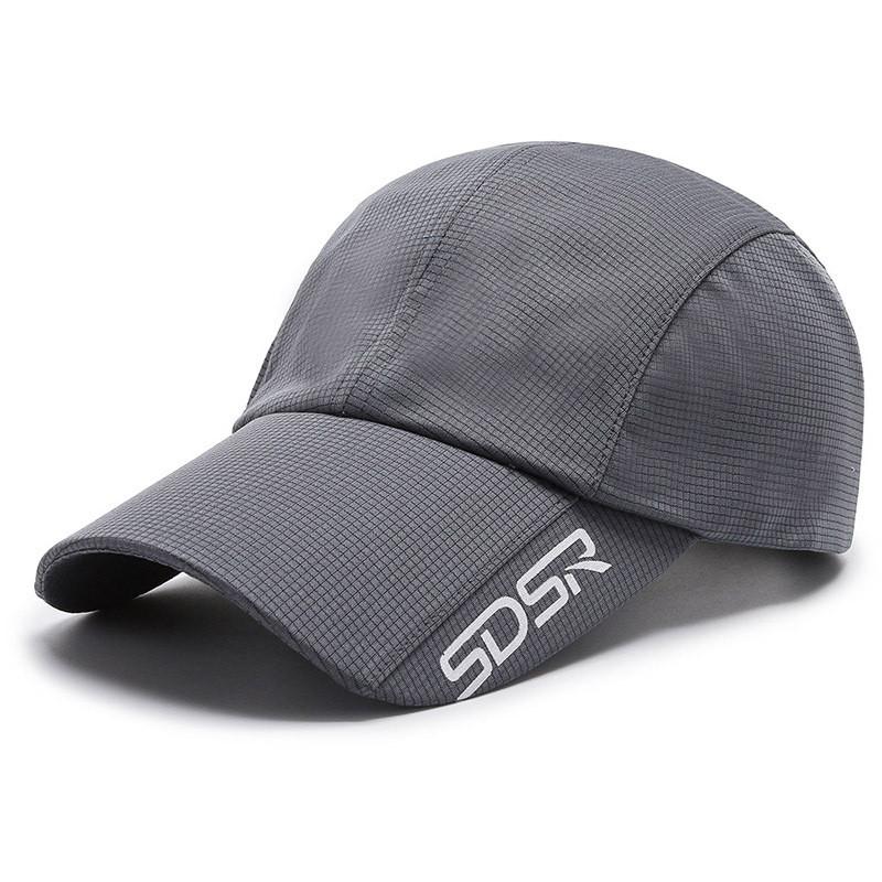 Polyester Summer Mesh Baseball Cap With Sun Protection For Outdoor Activities