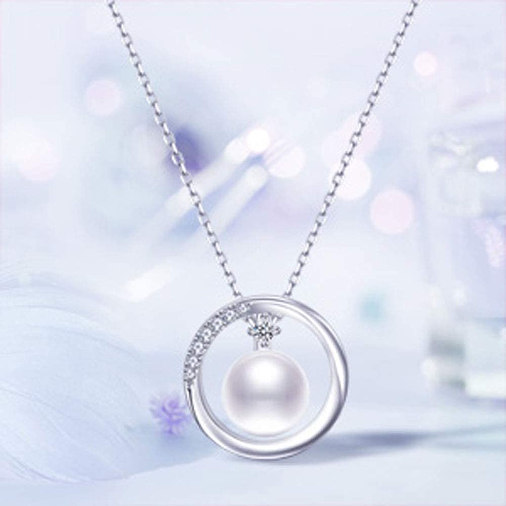 Pearl necklace for pearl silver 925 birthday June Day popular [Free bird] women, pendant, women, pearl, necklace, accessory, present, women's jewelry,