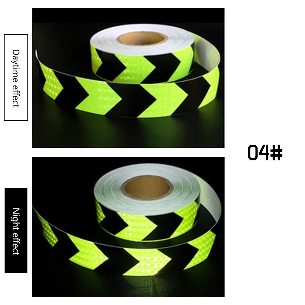 5Mx300CM Safety Mark Reflective Tape Stickers Car-Styling Self Adhesive Warning Tape Automobiles Motorcycle Reflective Film