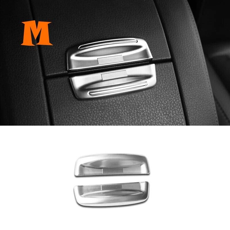 2014 15 16 17 18  ABS Chrome Car Styling Navigation Air Conditioning Frame Panel Cover Trim for Toyota Highlander Kluger
