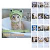 Memo Planner 2026 Cat Calendar One Month To View 2026 Wall Calendar Cute Monthly & Daily Planner