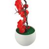 Artificial Potted Flower Plastic Plum Table Decorative