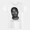 Kanye West Portrait Casual Cotton T-Shirt, Streetwear Hip Hop Tee