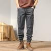 Men's Overalls Loose Retro Pants Men's Trendy Brand Loose Tied Feet Versatile High-end Men's Casual Pants