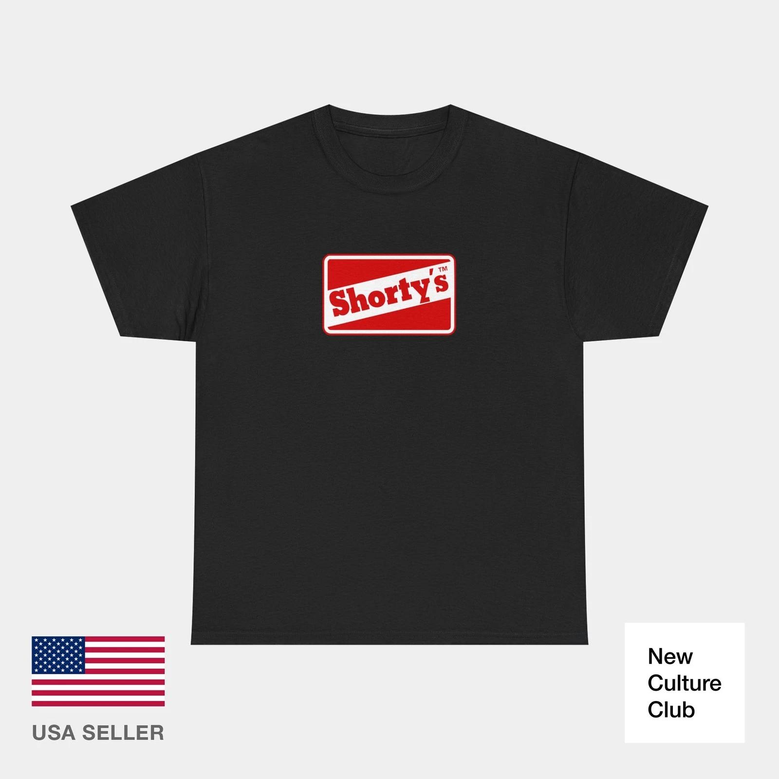 Shortys Red Skateboard Classic 90s 00s Muska Vintage Classic Skate TShirt Print XL