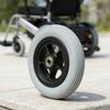 Roată Față 6 Inch Anvelopă Gri pentru Scaun cu Rotile Electric Ottobock Instalare Ușoară