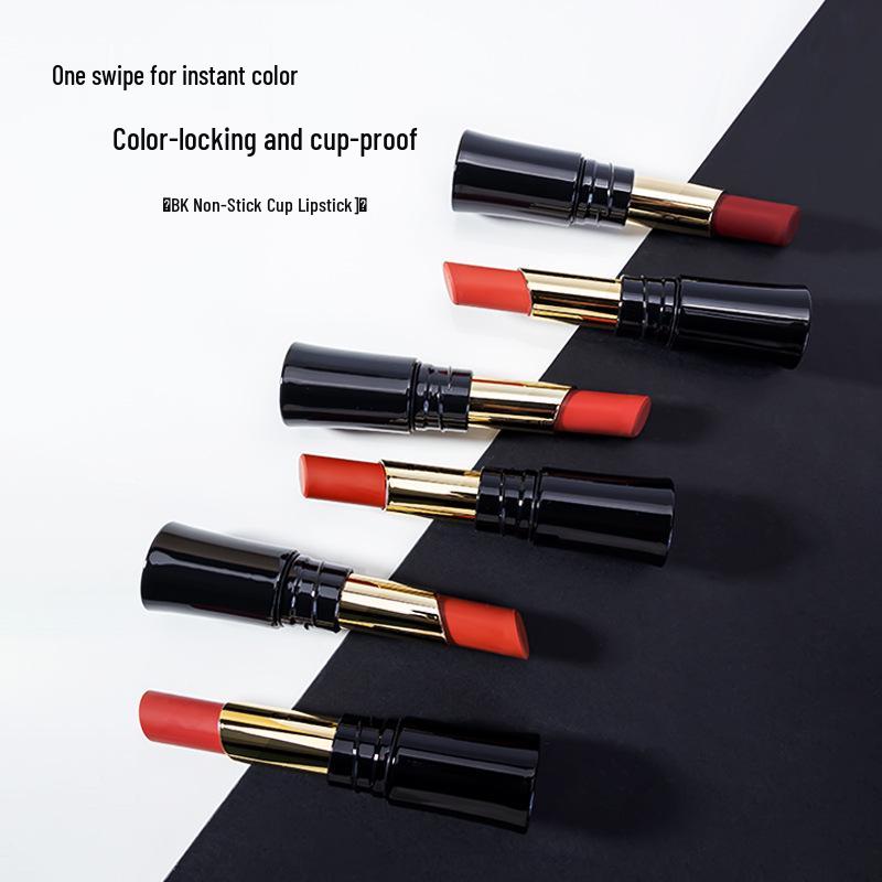 Soft Mist Non-Stick Waterproof Matte Lipstick - Moisturizing & Long-Lasting Velvet Hydrating Lip Gloss