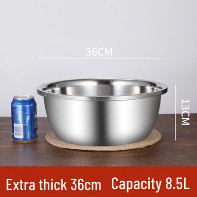 Ruhan Thickened Stainless Steel Mixing Bowl